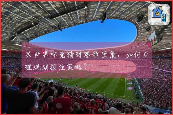 买世界杯竞猜时赛程密集，如何合理规划投注策略？